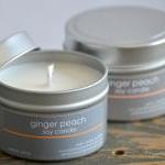 Soy Candle Tin 4 oz - Ginge..