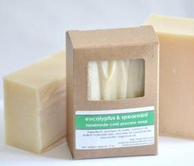 Cold Process Soap - Eucalyptus & Spearmint
