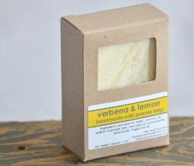Cold Process Handmade Soap - Verbena & Lemon