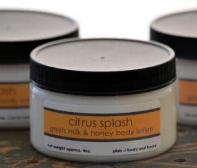 Citrus Splash Goats Milk & Honey Body Lotion