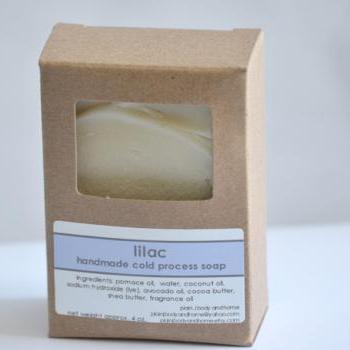 Handmade Cold Process Soap - Lilac floral scent