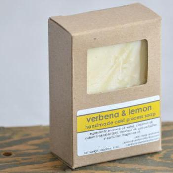 Cold Process Handmade Soap - Verbena & Lemon