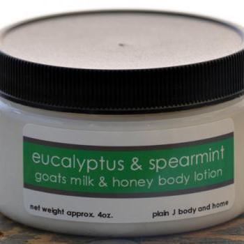 Eucalyptus Spearmint Goats Milk & Honey Body Lotion