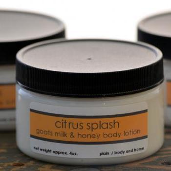 Citrus Splash Goats Milk & Honey Body Lotion